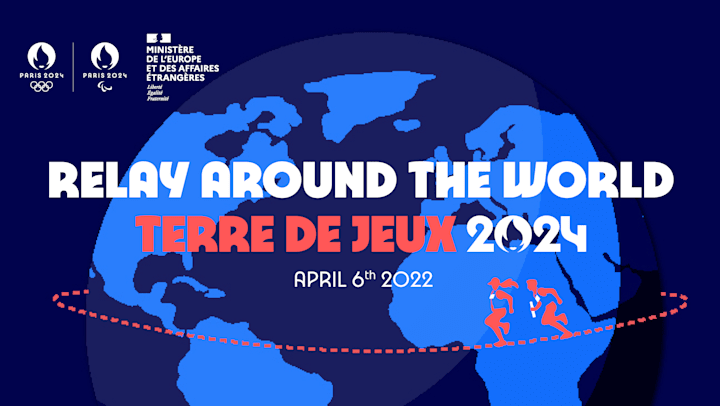 欧洲环比赛法国今日举行环球接力赛庆祝4月6日体育促进发展与和平国际日